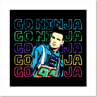 Vanilla Ice Go Ninja Repeat Posters and Art